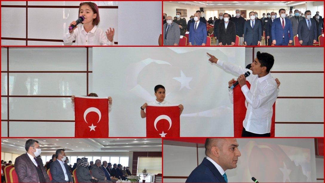 İstiklal Marşı'mızın Kabulünün 100. Yılı ve Mehmet Akif Ersoy'u Anma Programı Gerçekleştirildi