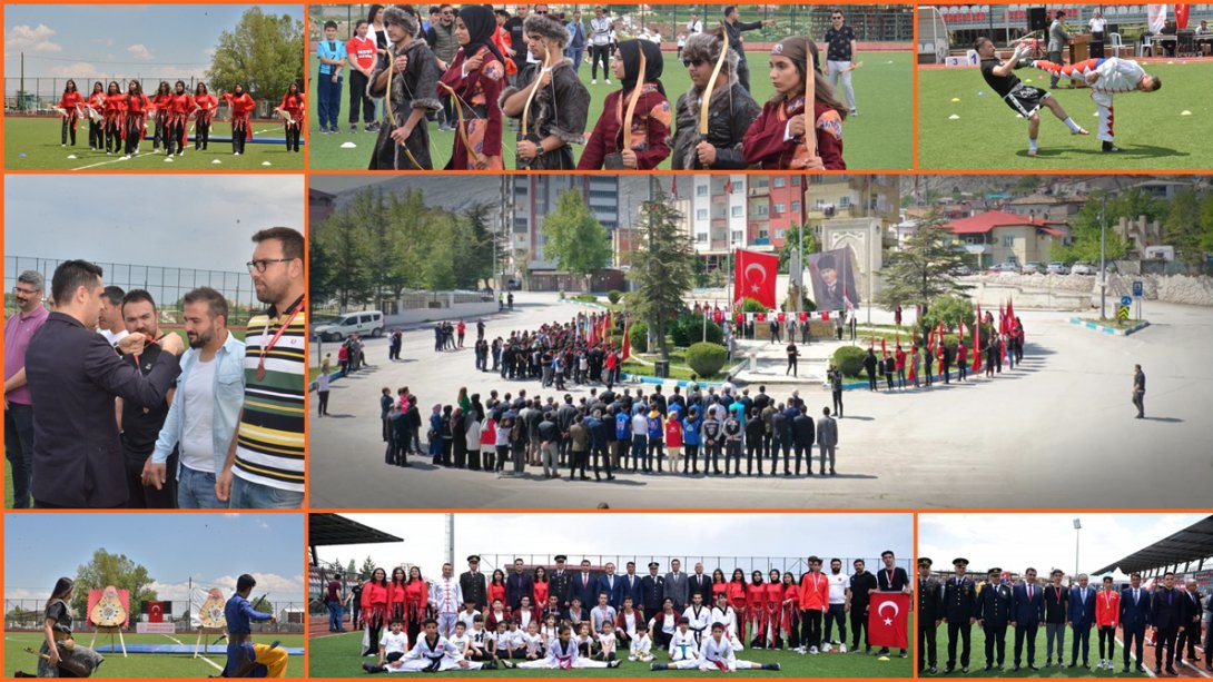 19 Mayıs Atatürk'ü Anma, Gençlik ve Spor Bayramı Etkinliklerle Kutlandı